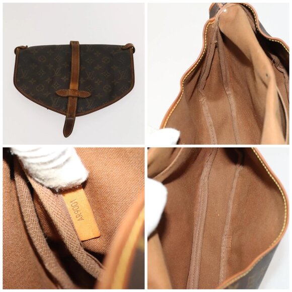 LOUIS VUITTON Monogram Saumur 30 Shoulder Bag - Picture 14 of 15